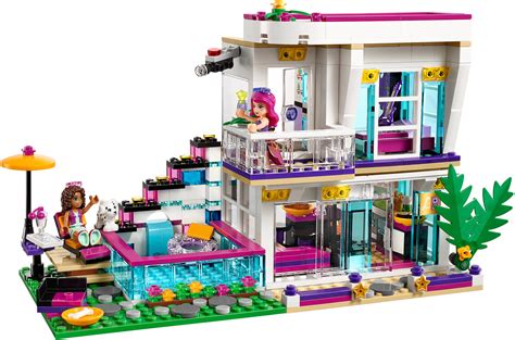 Lego Friends 41135 La Casa Della Pop Star Livi Mattonito