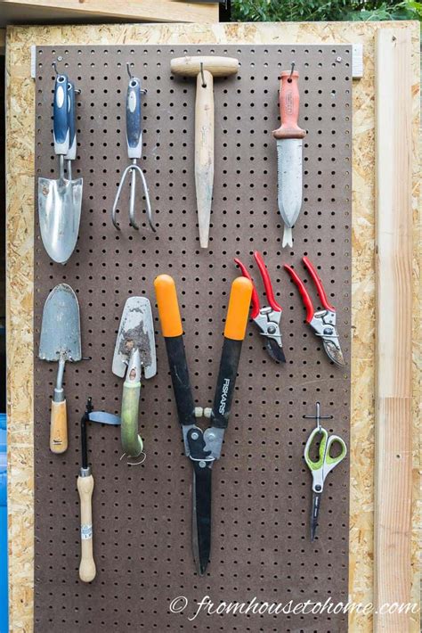 Shed Organization 8 Easy And Inexpensive Diy Garden Tool