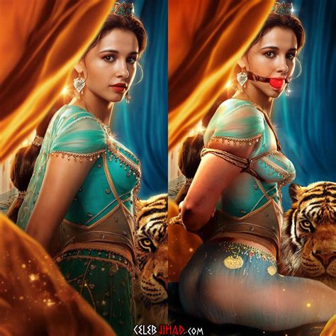 Naomi Scott Nude Outtakes From Aladdin