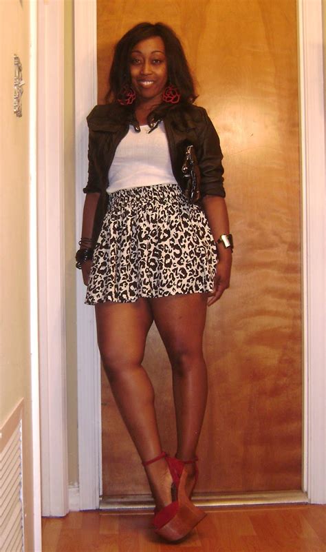 Ebony Mini Skirt Sexiest Bbw