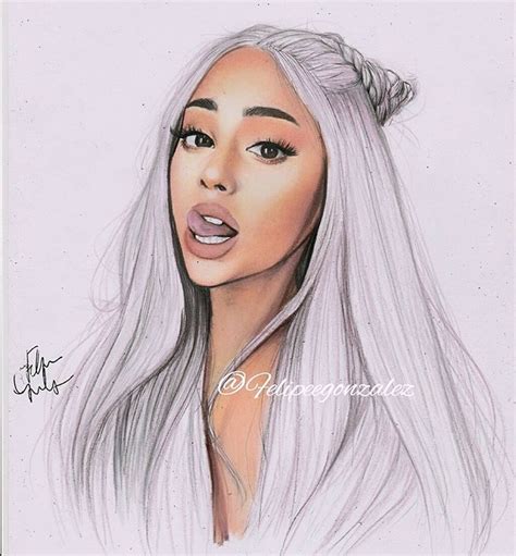 Amazing How To Draw Ariana Grande In The World Check It Out Now Howdrawart3
