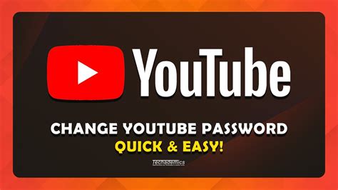 How To Change Youtube Account Password Tutorial Youtube