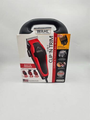 Wahl Clipper Clip N Trim 2 In 1 Hair Cutting Kit Model 79900 1501 Ebay