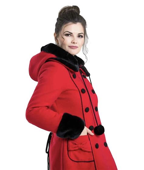 Hell Bunny Sarah Jane Retro Coat Sizes Xs 4xl Ebay