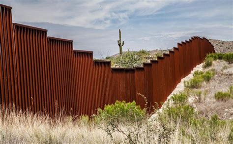 El Muro Fronterizo Entre Eeuu Y México No Se Inicia Con Trump México