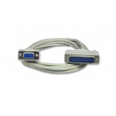 Cable Null Modem Db9h Db25m 314770 Manhattan Cables Hardware