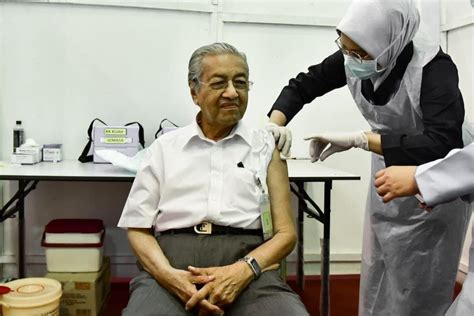 Is it safe to have more than one type of covid vaccine? Tun Mahathir is currently the oldest person to receive the ...