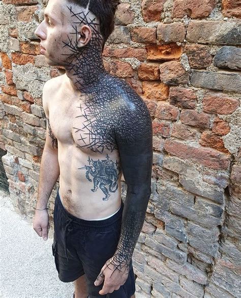 valerio cancellier valeriocancellier instagram photos and videos solid black tattoo back