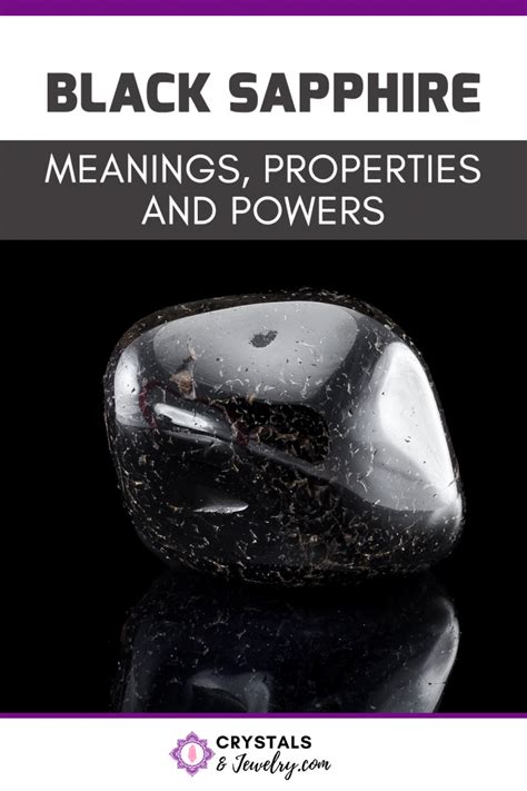 Black Sapphire Meanings Properties And Powers The Complete Guide