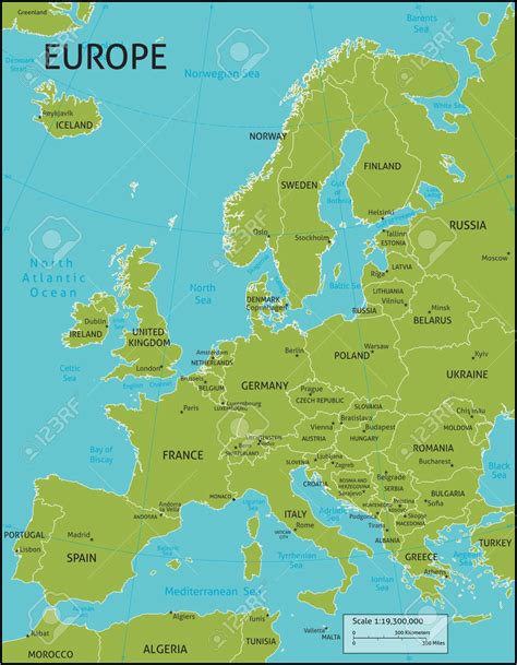 Easy Map Of Europe 78 Understandable Map With Meaning Of