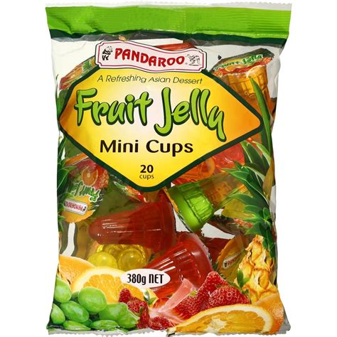 Pandaroo Fruit Jelly Mini Cups 380g From Buy Asian Food 4u