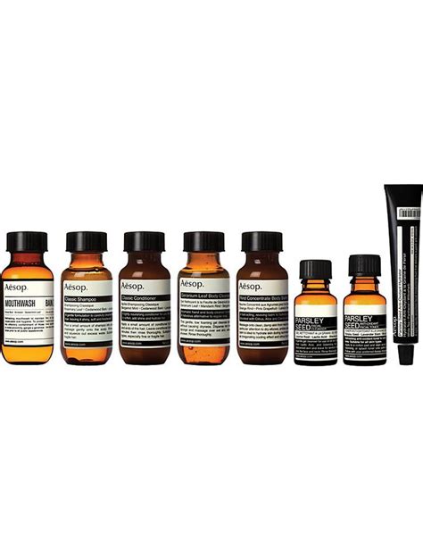 Aesop London Collection Skin Care Range Mouthwash Body Cleanser