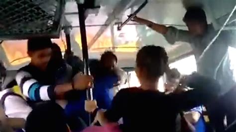 Video Two Sisters Fight Off Attackers On A Public Bus In India