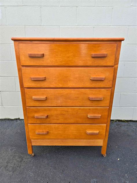 Distressed Blues Nightstand - Nightstands - Wilmington, North Carolina