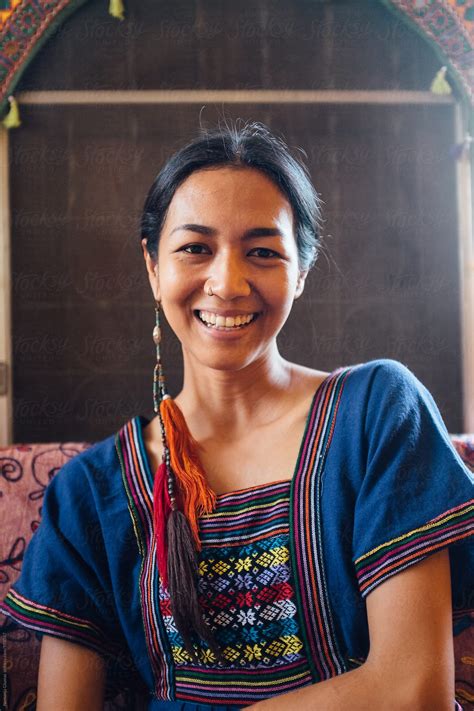 Serene Smile Of A Beautiful Thai Woman By Stocksy Contributor Nemanja Glumac Stocksy