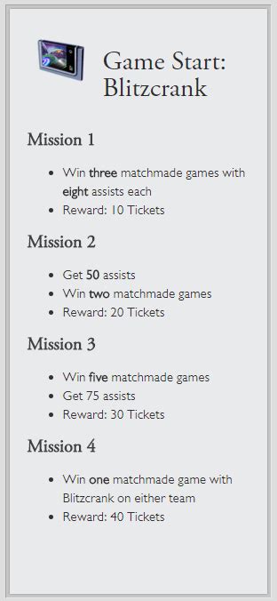 League Of Legend Missions Mission Rewards Arcade Boss World Event