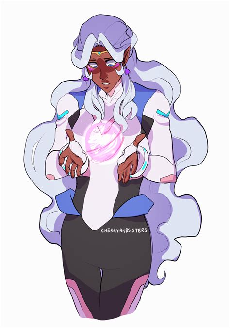 quick drawing of allura bc i'm forever excited about her new powers ...