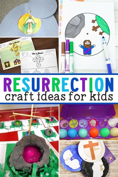 Religious Easter Resurrection Crafts About Jesus