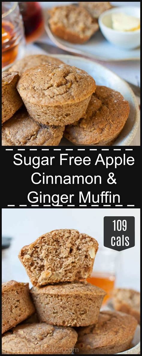 See more easy sugar cookie recipes. Sugar Free Apple Ginger Muffins | Recipe | Sugar free ...