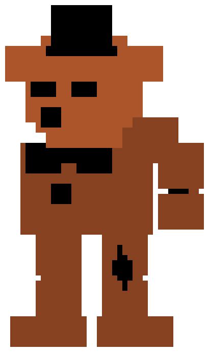 Withered Freddy Pixel Art Maker