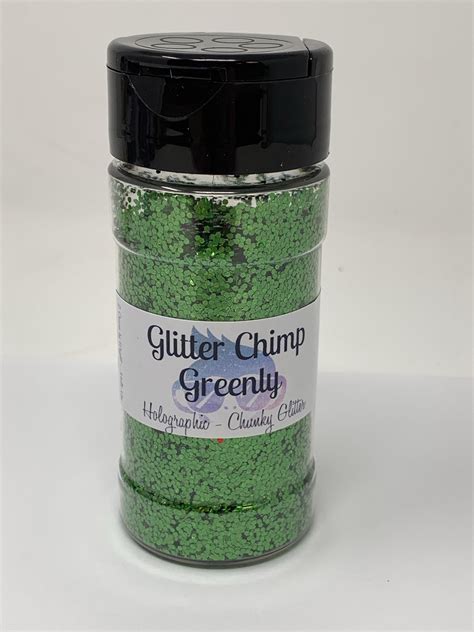 Greenly Chunky Holographic Glitter Glitter Chimp