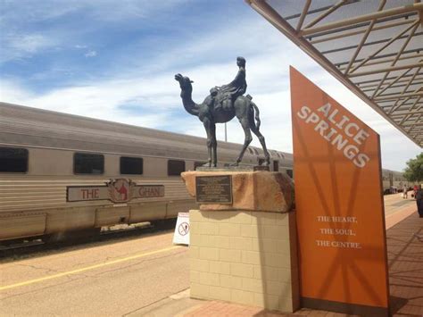 Mit dem Zug The Ghan von Adelaide nach Alice Springs ...