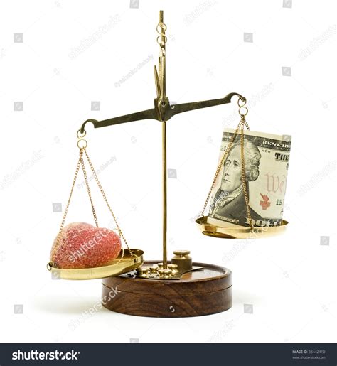 Money On Balance Scale Stock Photo 28442410 Shutterstock