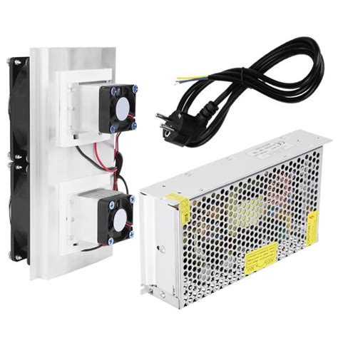 Diy bucket air conditioner for camping. 220V EU Semiconductor Refrigeration Peltier Cooler Air Cooling Radiator DIY Mini Fridge Cooling ...