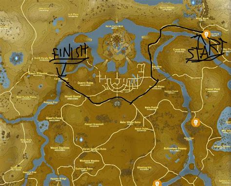 I Challenge Yall To Travel Past Hyrule Castle Town Using The Marked