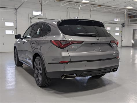 New 2023 Acura Mdx Sh Awd With A Spec Package In Liquid Carbon Metallic