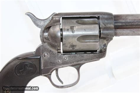 Antique Colt Black Powder Saa In 32 20 Wcf
