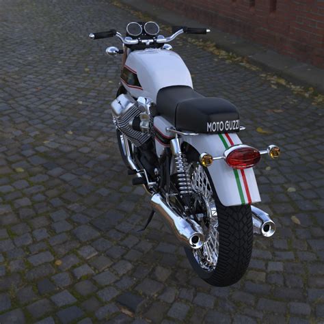 5 out of 5 stars. Moto guzzi V7 Classic 'touring' | CGTrader