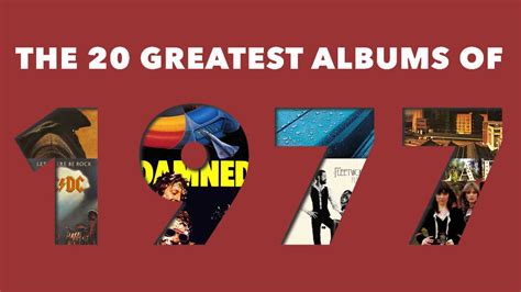 The 20 Best Rock Albums Of 1977 Louder