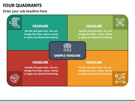 How To Make A Powerpoint Slide Into 4 Quadrants