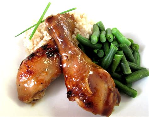 Glamour Girl Gourmet Soy And Brown Sugar Glazed Chicken Legs