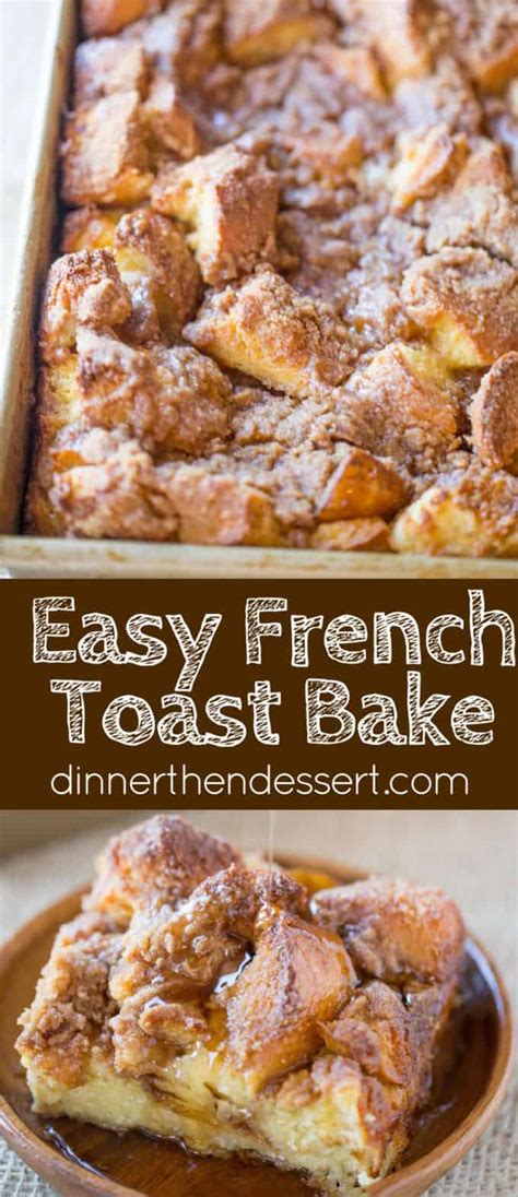 Easy French Toast Bake Recipe Lil Luna