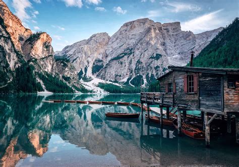 Escursione Lago Di Braies Dolomiti Paesaggio Memorabile