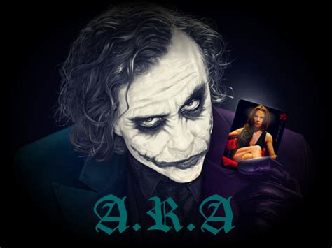 The Joker The Dark Knight Fan Art 22683674 Fanpop