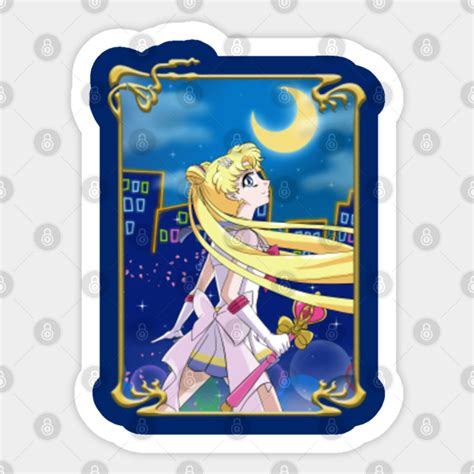 Sailor Moon Guardian Of Love And Justice Sailor Moon Autocollant