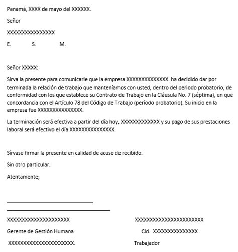 Ejemplo De Carta Solicitud Liquidacion Modelo De Informe Kulturaupice