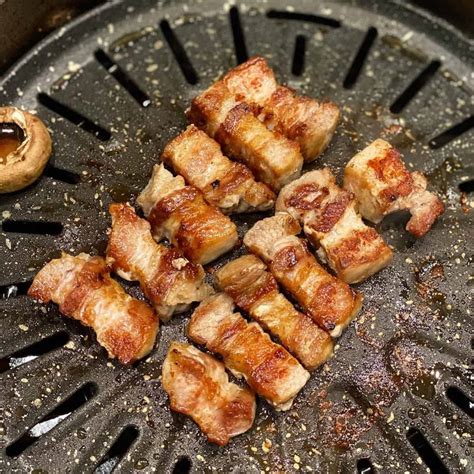 Samgyeopsal Recipe Spicy And Non Spicy Korean Bbq Grilled Pork Belly
