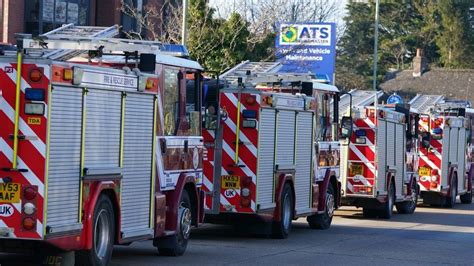 Ukraine Fire Engine Convoy Leaves Uk With Vital Supplies For