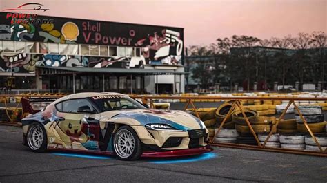Wide Body Kit For Toyota Supra A90 A91 Mk5 Frp Lb Style Kits Bumper Kit