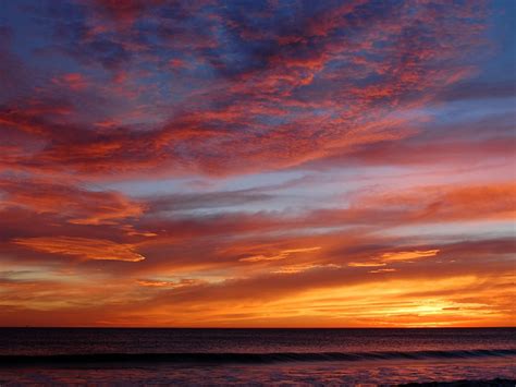 Sunset Ocean Beach Seascapes 1280x960 Wallpaper Nature