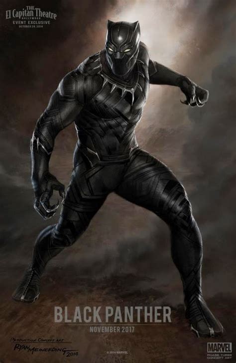 Stunning First Black Panther Concept Art By Ryan Meinerding Film Sketchr