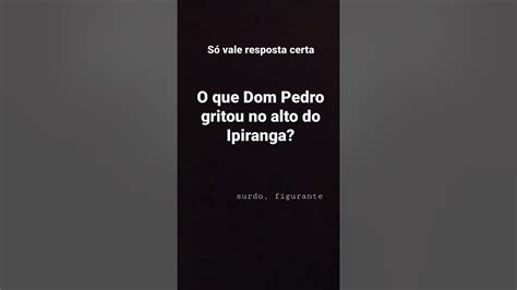 Pedro Gritou Lacos Fora