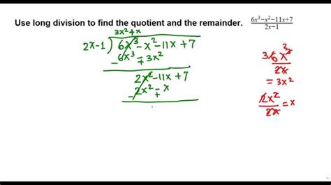 Quotient And Remainder By Synthetic Division College Algebra Youtube