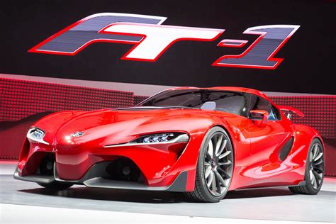 Toyota Ft 1 Concept Shocks Detroit The Next Supra Toyotaft1sports