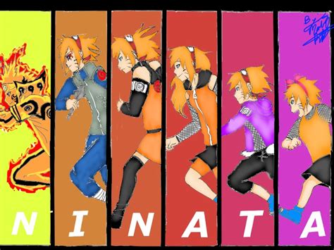 My Naruto Character Evolution By Mariarobotnick On Deviantart