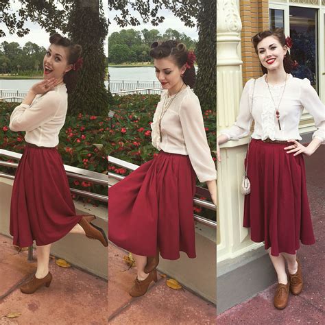 My Outfit For This Springs Dapper Day At Magic Kingdom 1940s Inspired